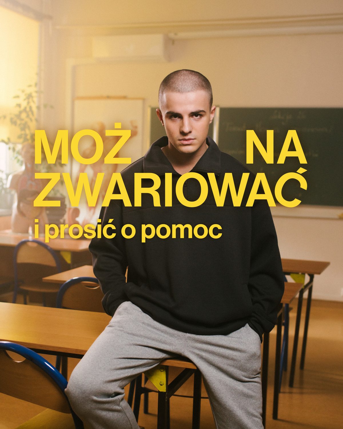 Plakat kampanii Można Zwariować