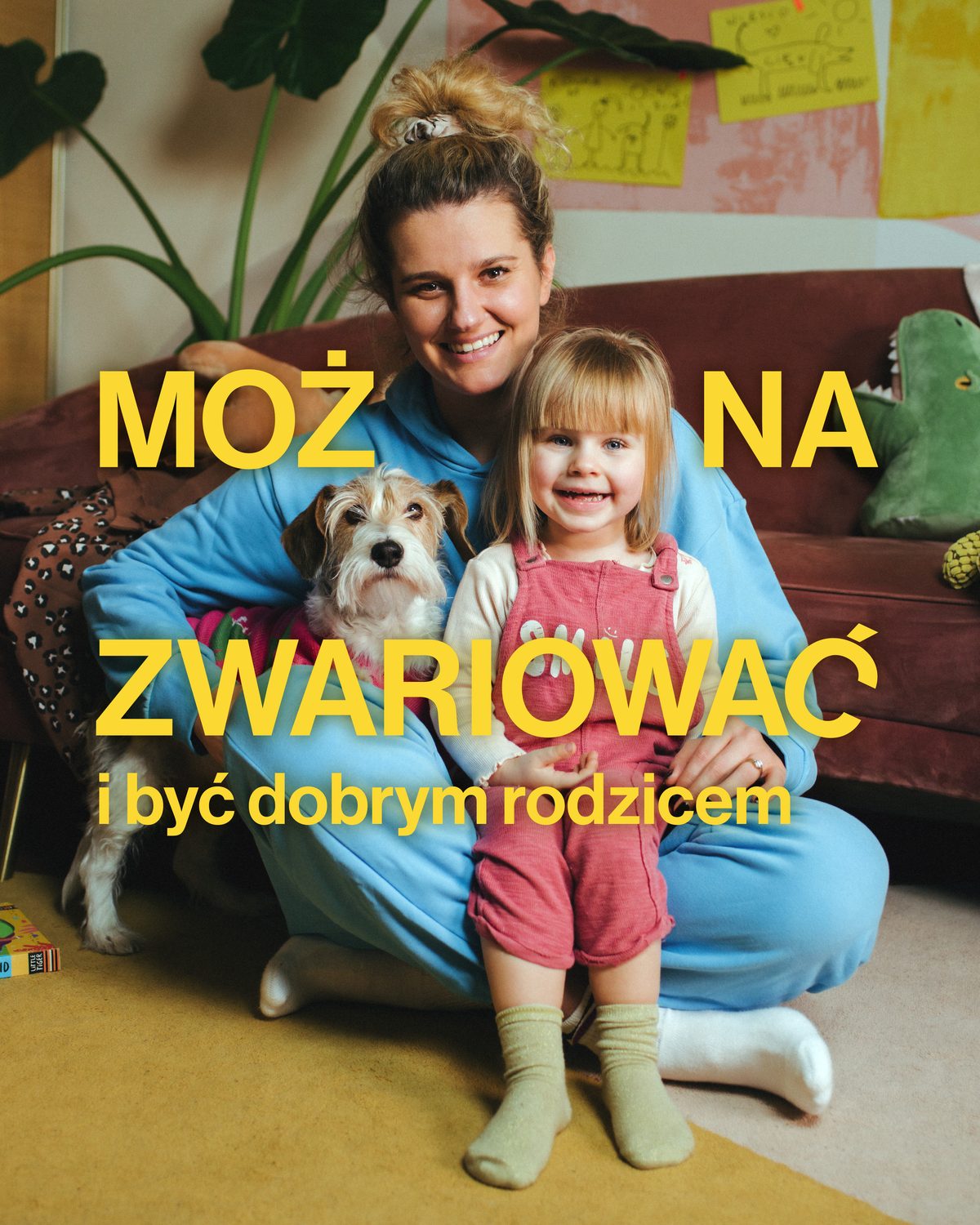 Plakat kampanii Można Zwariować
