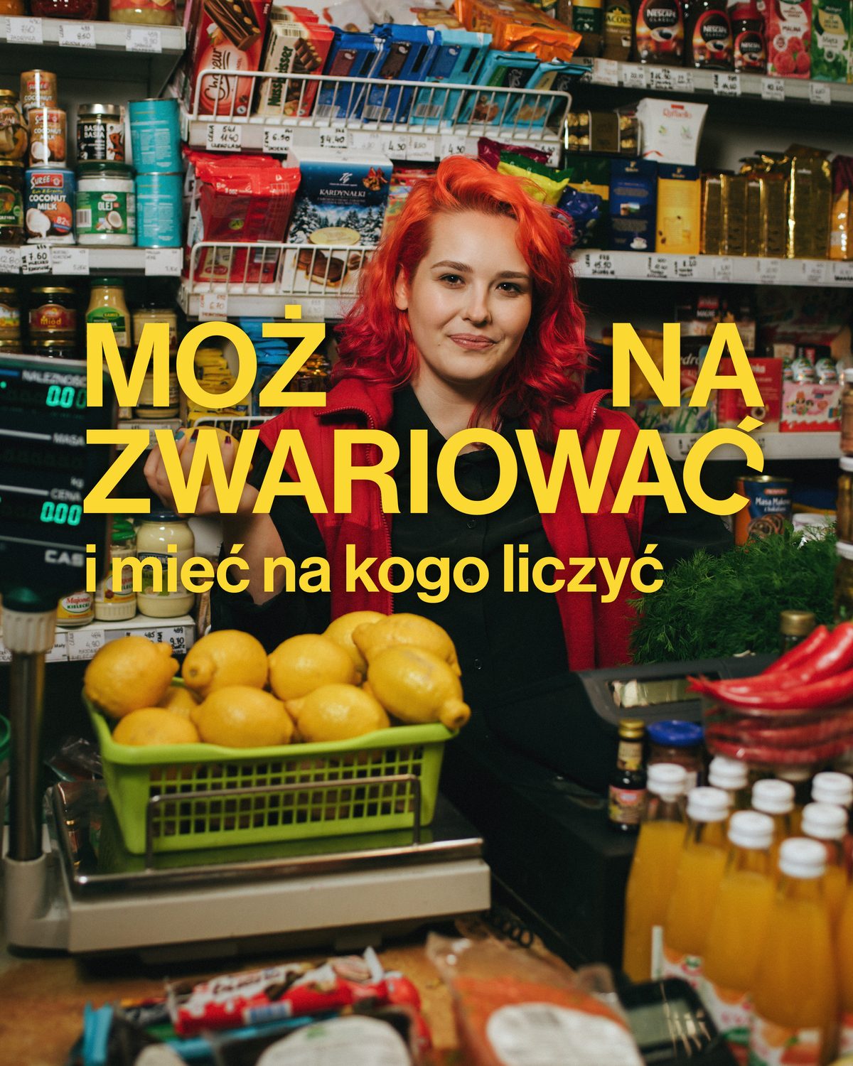 Plakat kampanii Można Zwariować