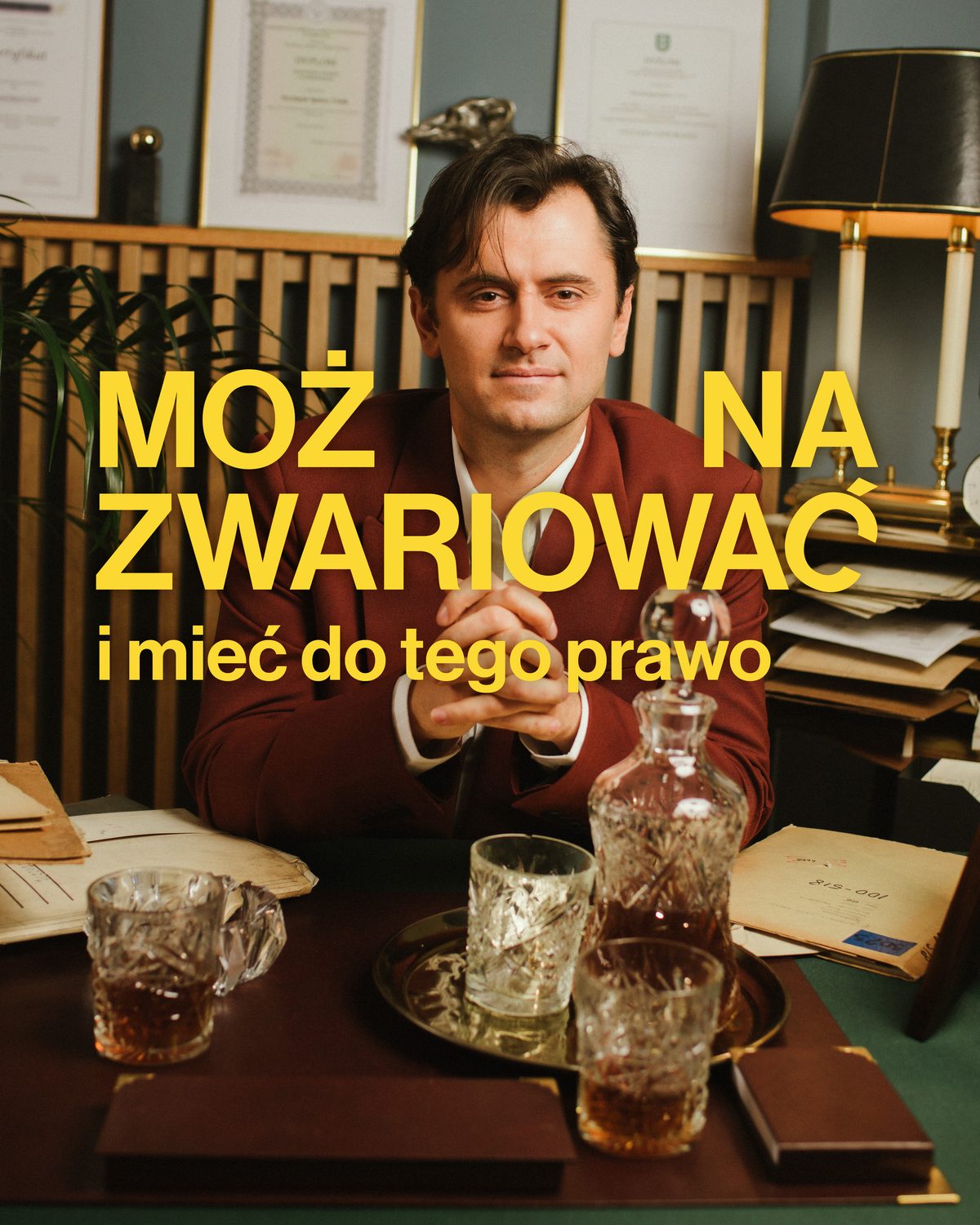 Plakat kampanii Można Zwariować